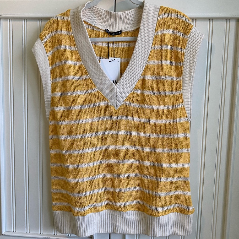 Zara sweater vest.